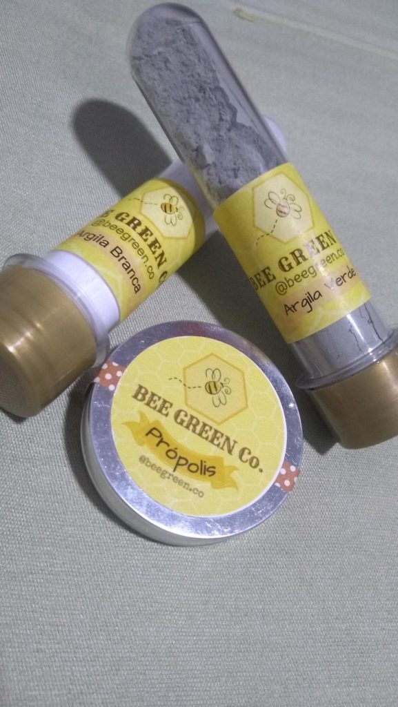 A Bee Green Co. tem uma série de cosméticos naturais feitos artesanalmente